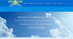 Desktop Screenshot of lighthouseskylights.co.za